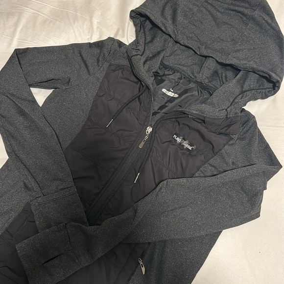 Flag Nor Fail - size S zip up hoodie, black - Picture 4 of 4